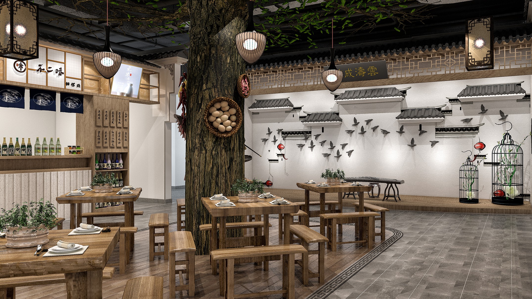 市場(chǎng)餐飲空間設(shè)計(jì)——案例