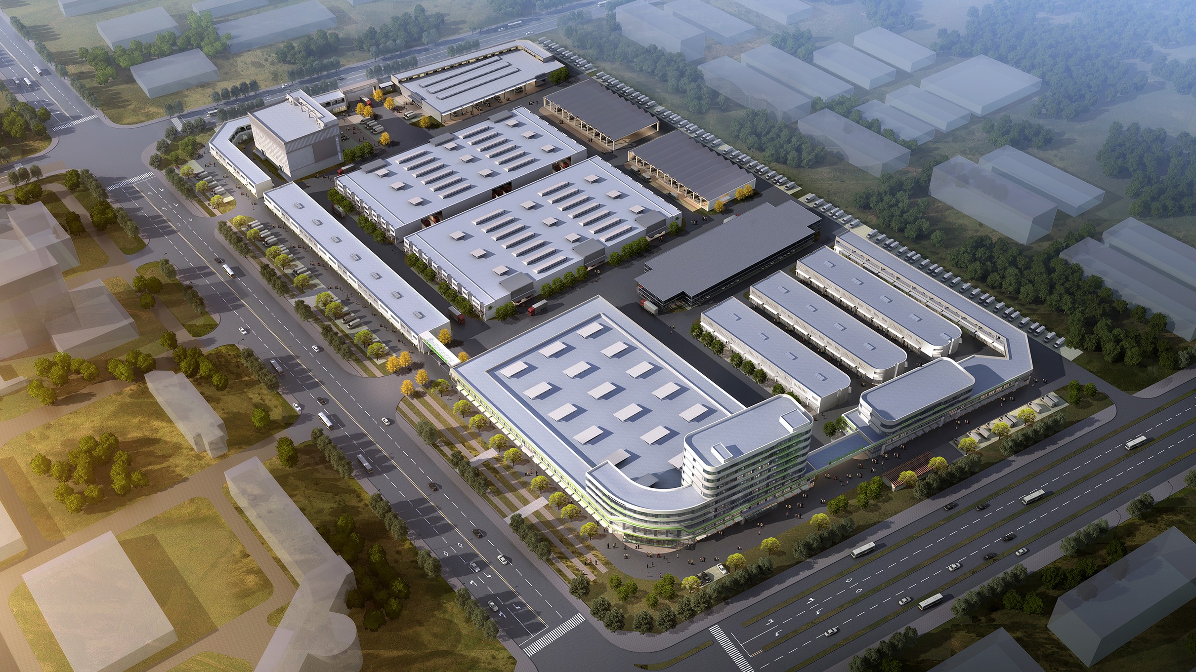 中國農批·豐縣農產品批發(fā)市場——農貿批發(fā)市場設計