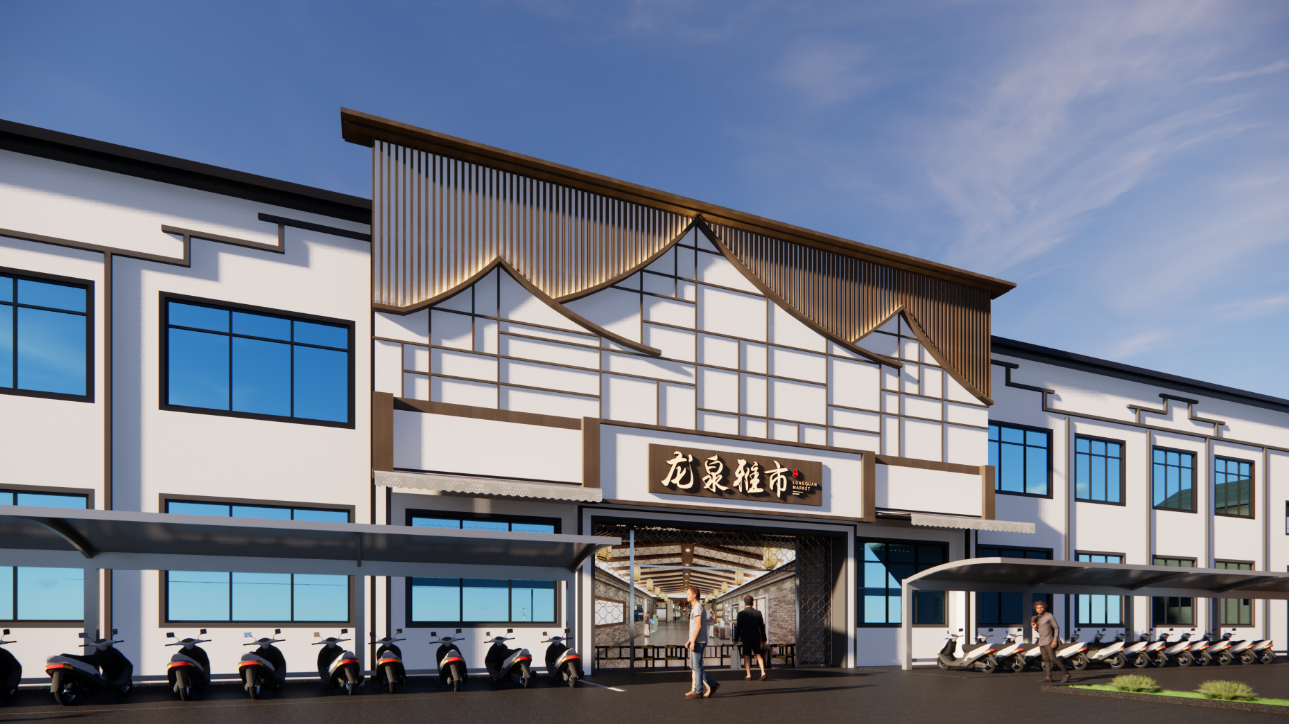 蘇州龍泉雅市——鄉鎮型農貿市場升級改造