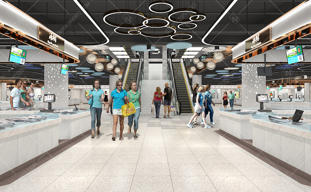 農貿市場設計案例海鮮農批(9)