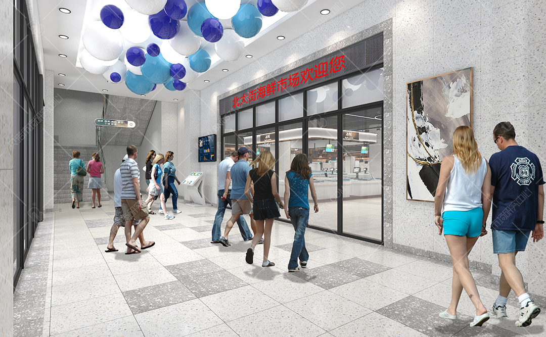 農貿市場設計案例海鮮農批(8)