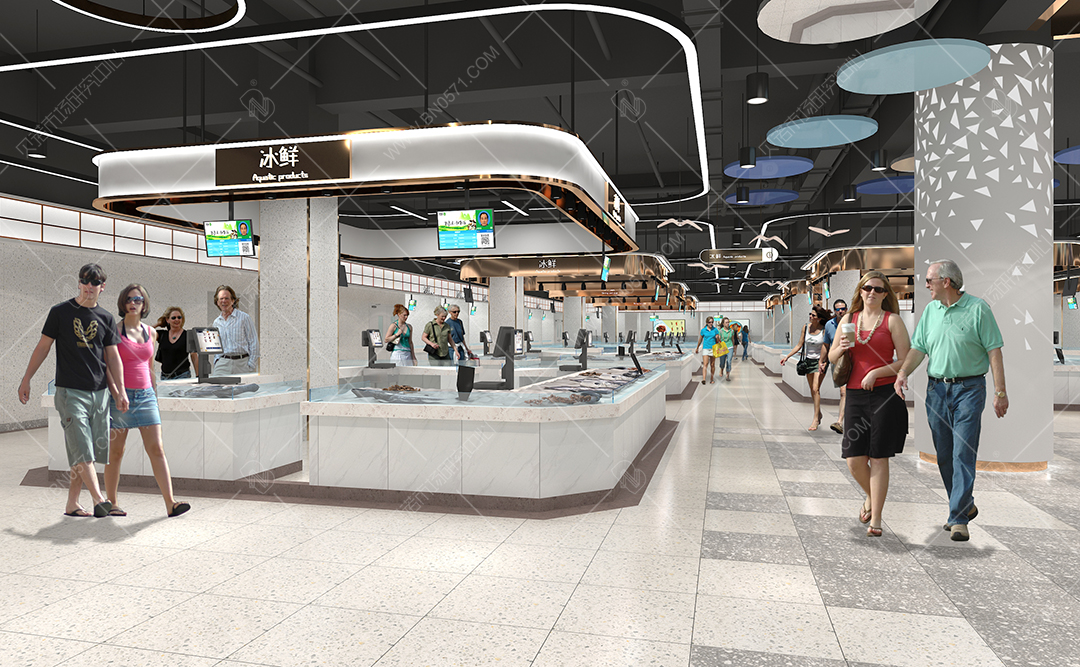 農貿市場設計案例海鮮農批(12)