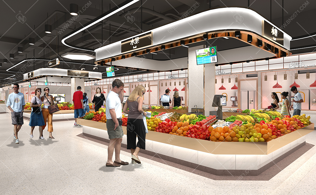 農貿市場設計案例海鮮農批(7)