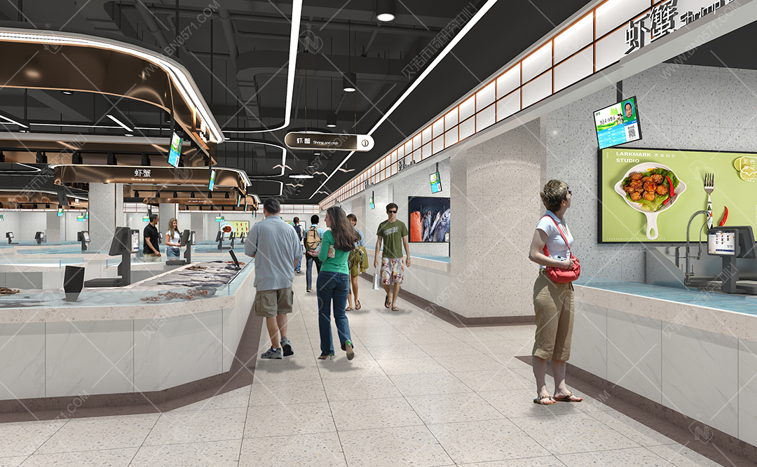 農貿市場設計案例海鮮農批(10)