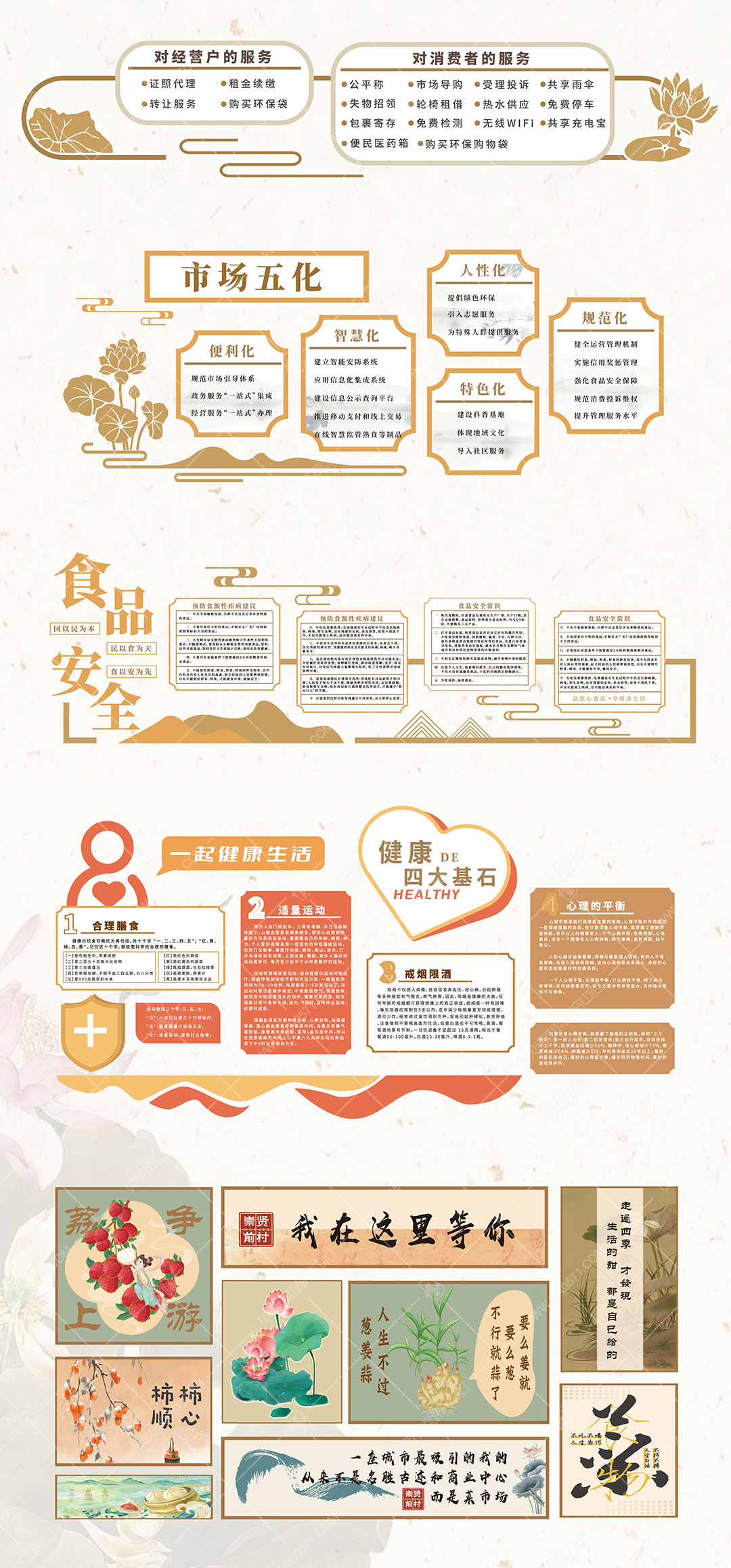 農(nóng)貿(mào)市場設(shè)計效果案例(12)