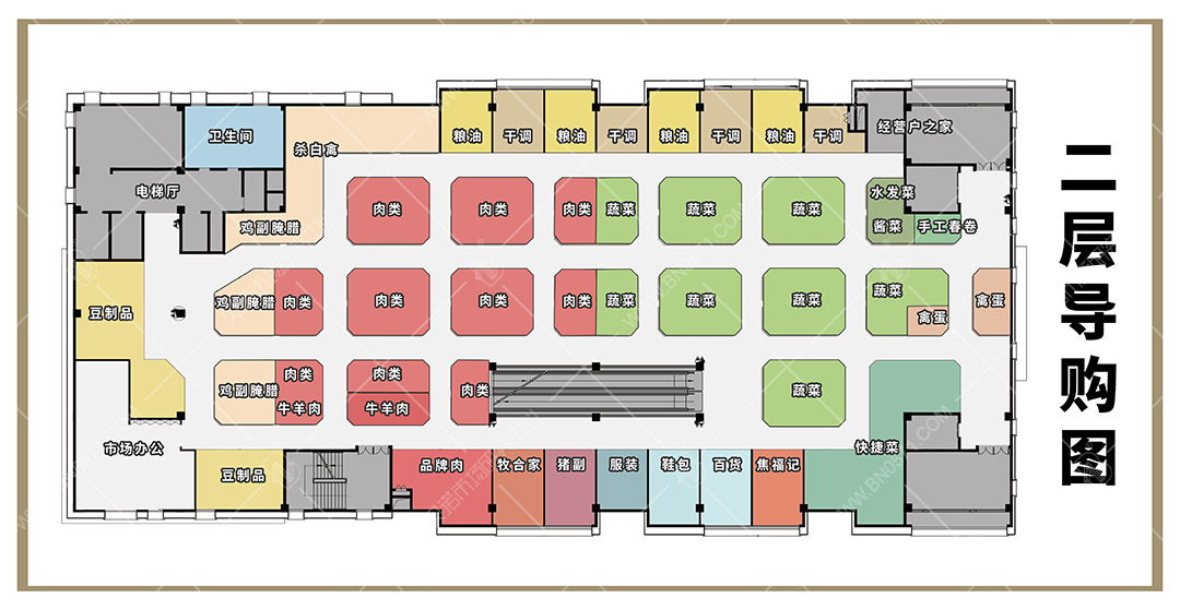 農(nóng)貿(mào)市場設(shè)計效果案例(8)