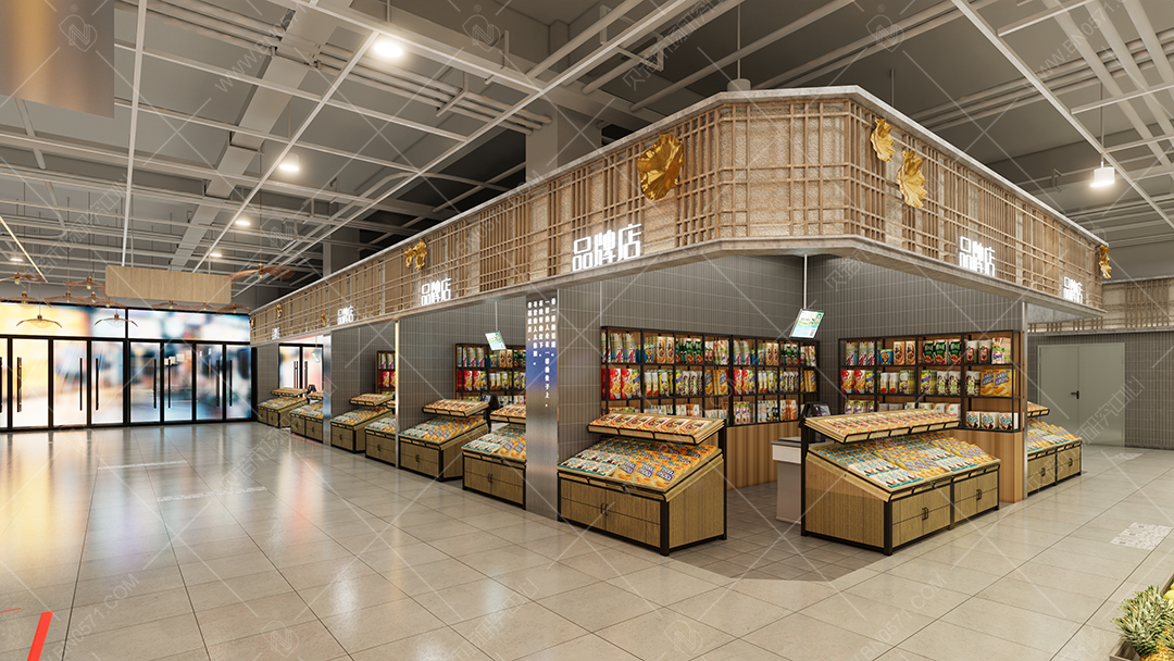 農(nóng)貿(mào)市場設(shè)計效果案例(1)