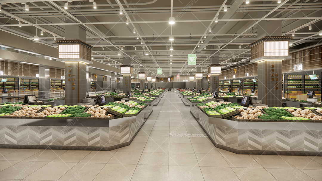 農(nóng)貿(mào)市場設(shè)計效果案例(6)