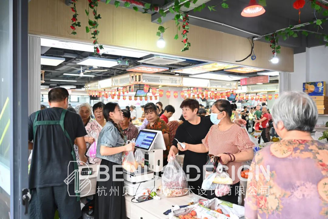 農(nóng)貿(mào)市場設計效果案例(5)