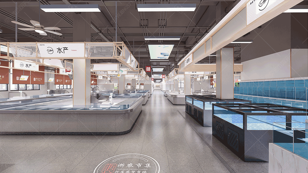 農(nóng)貿(mào)市場設計效果案例(5)