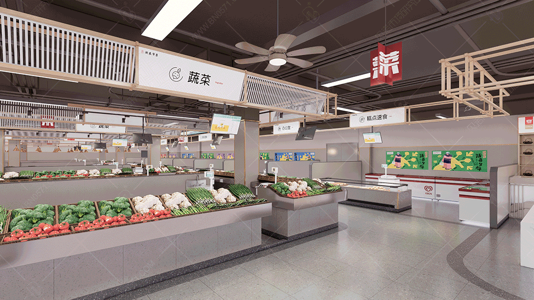 農(nóng)貿(mào)市場設計效果案例(3)