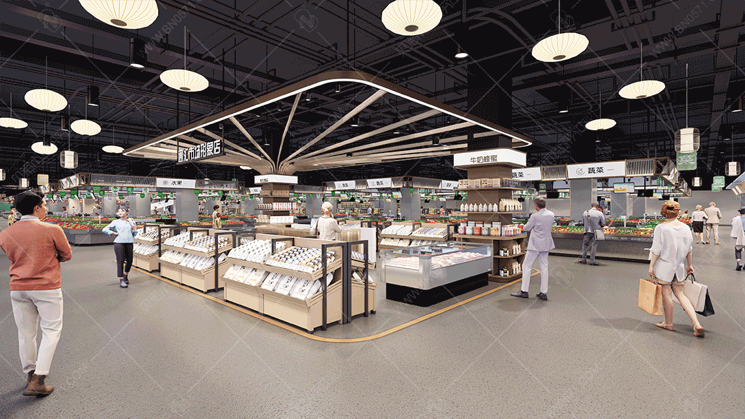 農批市場設計效果圖(1)