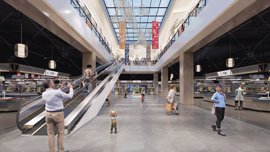 農批市場設計效果圖(3)