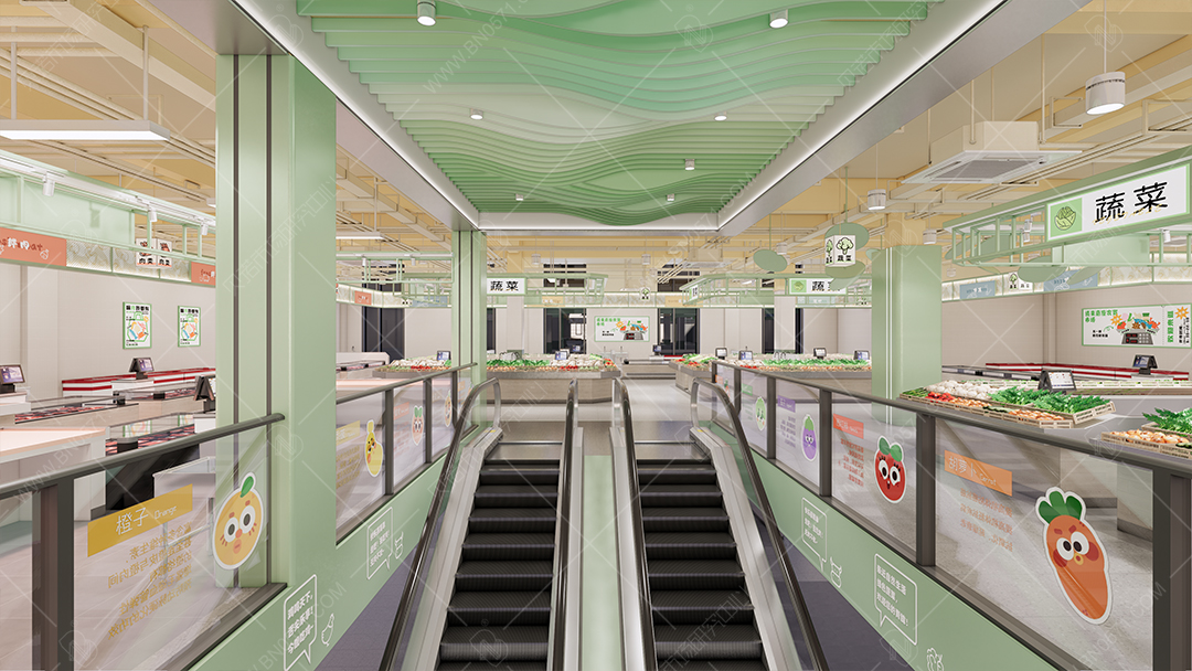 農(nóng)貿(mào)市場設(shè)計效果案例(7)