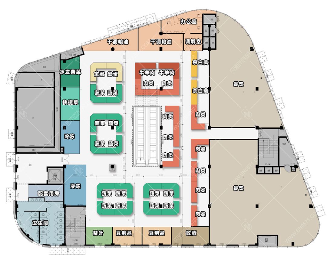 農(nóng)貿(mào)市場設(shè)計案例(4)