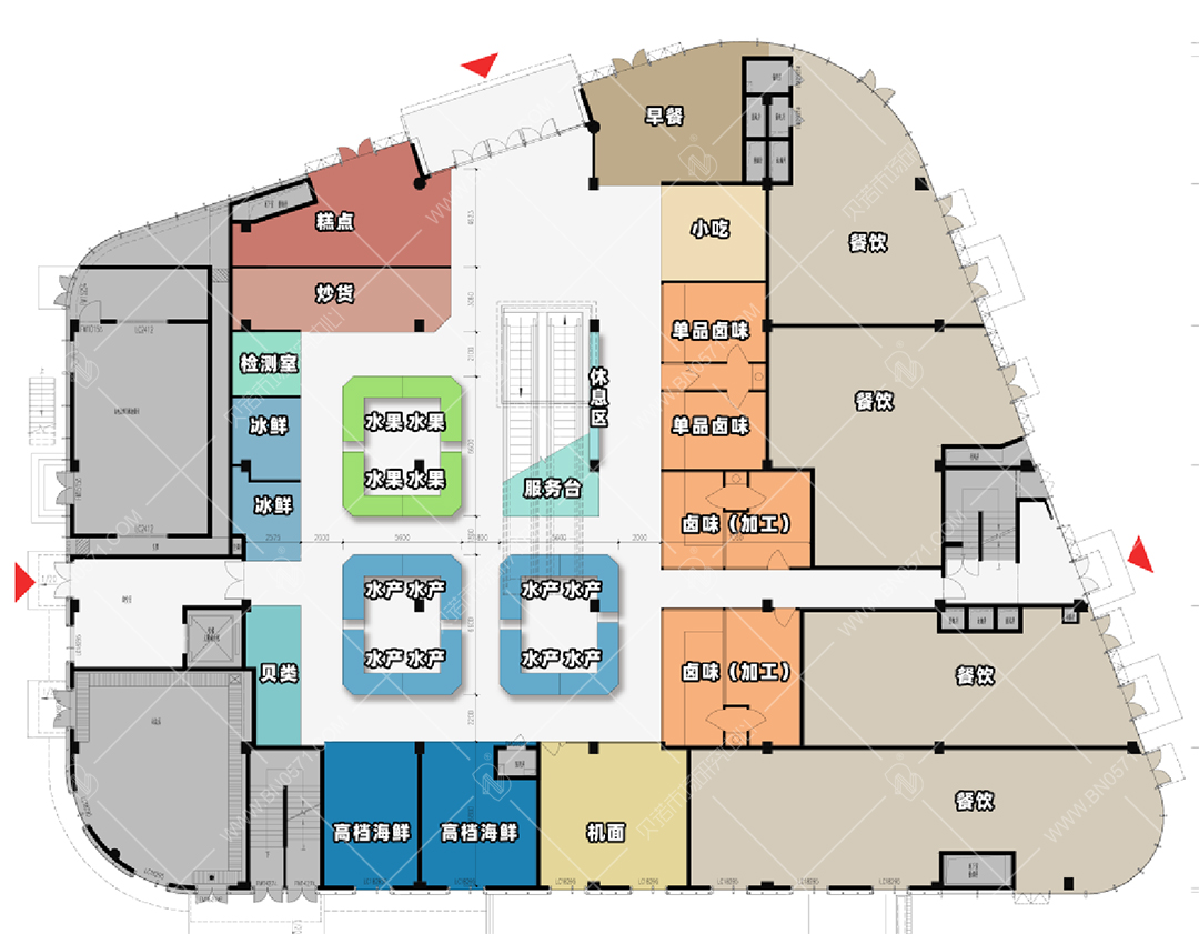 農(nóng)貿(mào)市場設(shè)計案例(3)