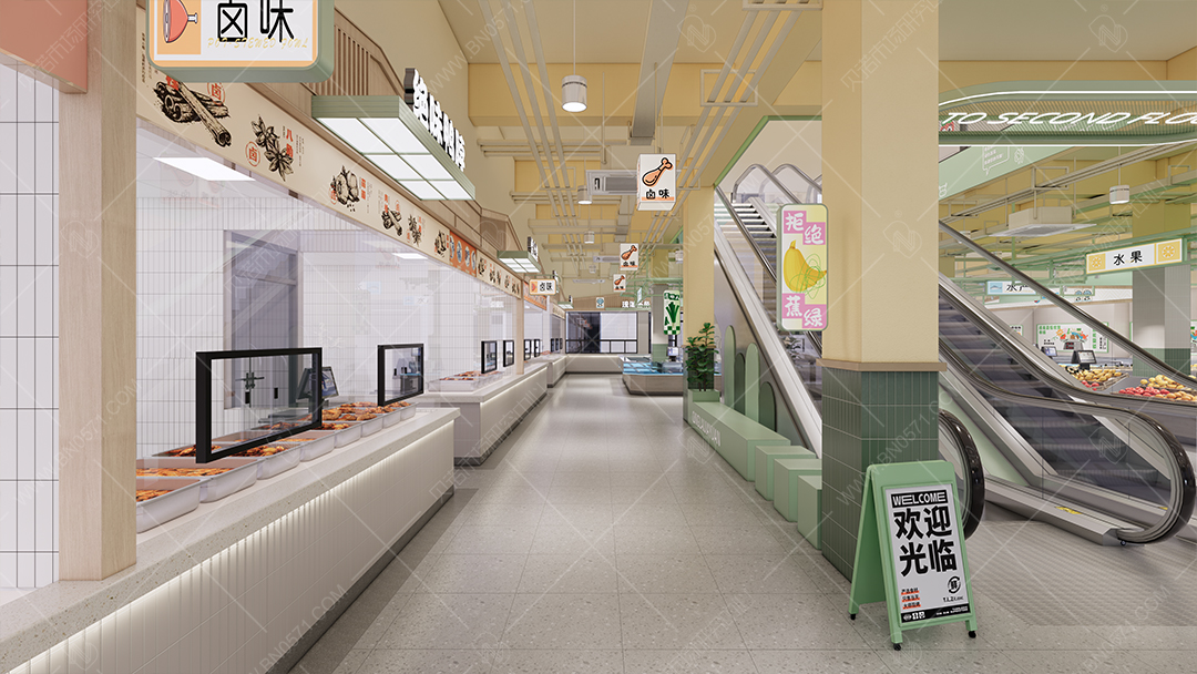 農(nóng)貿(mào)市場設(shè)計效果案例(2)