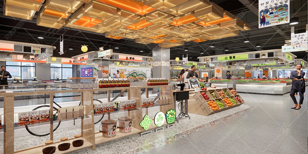 農(nóng)貿(mào)市場設(shè)計(jì)案例精選1(4)