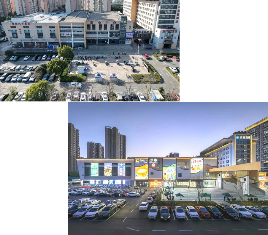 入口外立面亮化